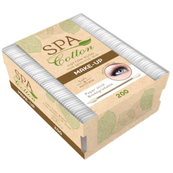 Vates kociņi "Spa Cotton" MAKE-UP, ar papīra kātiņu, 200gab.