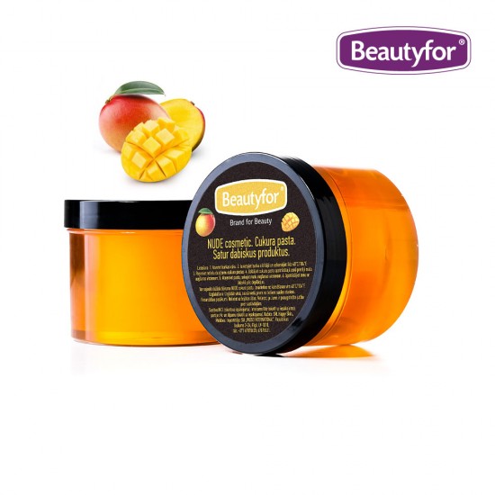 Beautyfor Nude Hard Mango cukura pasta cieta 700g