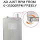 Elektriskā nagu frēze TP322 sudraba 80W 35 000 apg./min.