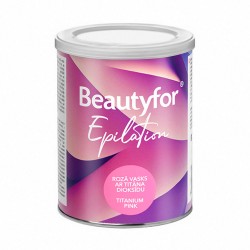 Beautyfor Titanium Pink wax tin 800ml Beautyfor Titanium Pink wax tin 800ml