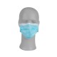 Vienreizlietojamās 3-slāņu sejas aizsargmaskas zilas 50 gab.