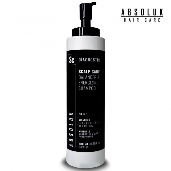 Absoluk Diagnostic Scalp Care Balancer & Energizing Shampoo 1L