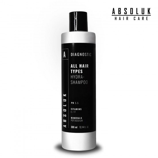 Absoluk Diagnostic All Hair Types Hydra-Shampoo 300ml