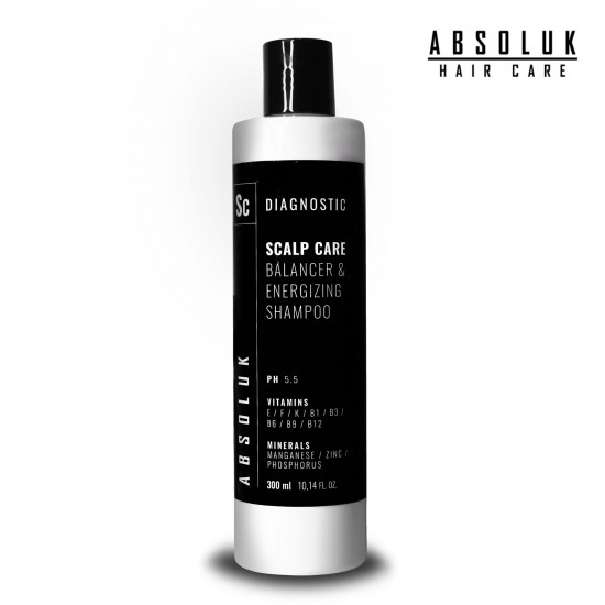 Absoluk Diagnostic Scalp Care Balancer & Energizing Shampoo 300ml