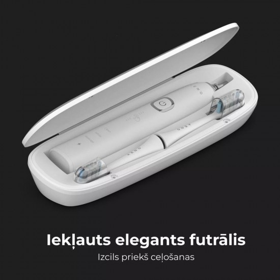 Aeno Sonic DB3 elektriskā zobu birste balta 9 režīmi