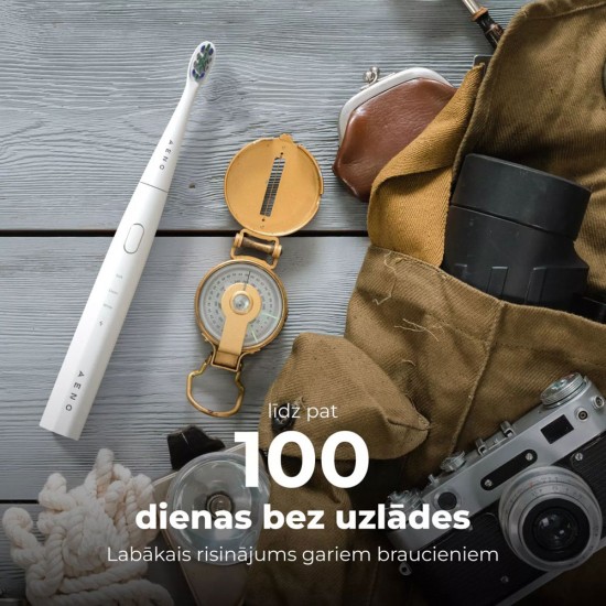 Aeno Sonic DB7 children's electric toothbrush silver-white 3 modes