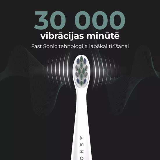 Aeno Sonic DB7 children's electric toothbrush silver-white 3 modes