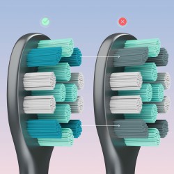 Aeno toothbrush heads for DB10G gray 2pcs
