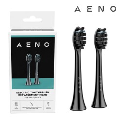 Aeno toothbrush heads for DB3/DB4/DB5/DB6 black 2pcs