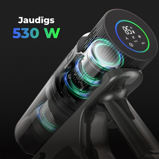 Aeno CS2 bezvadu putekļsūcējs ar saliekamo cauruli ASC0002 530W