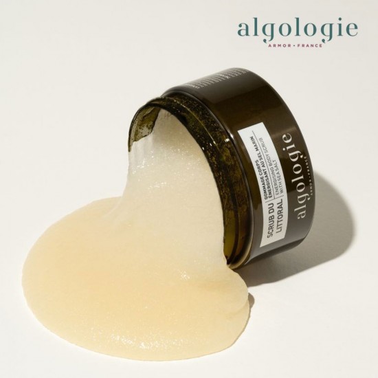 Algologie Energising Body Scrub with Sea Salt uzmundrinošs ķermeņa skrubis ar jūras sāli 200ml