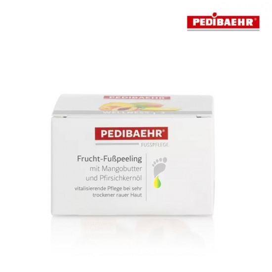 Pedibaehr Wellness Frucht-Fußpeeling kāju pīlings ar mango-persiku 125ml