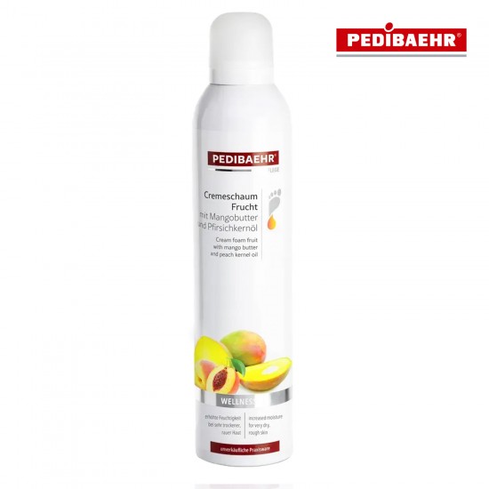 Pedibaehr Wellness Frucht cream foot foam with mango and peach 300ml