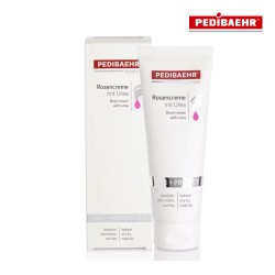 Pedibaehr Rosencreme mit Urea kāju krēms ar rožu eļļu un urīnvielu 125ml