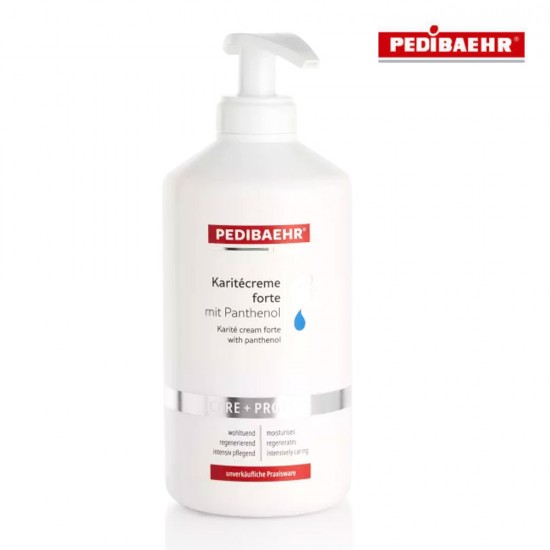 Pedibaehr Karitecreme forte mit Panthenol karitē kāju krēms forte ar pantenolu 500ml