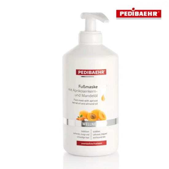 Pedibaehr Fusmaske kāju maska ​​ar aprikožu kauliņu/mandeļu eļļu 500ml