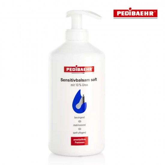 Pedibaehr Sensitivbalsam soft mit 10% Urea foot balm soft with 10% urea 500ml