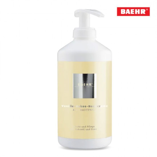 Baehr Vanille Kokos Handcreme roku krēms ar vaniļas/kokosa ekstraktu 500ml