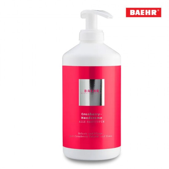 Baehr Cranberry Handcreme roku krēms ar dzērvenēm 500ml