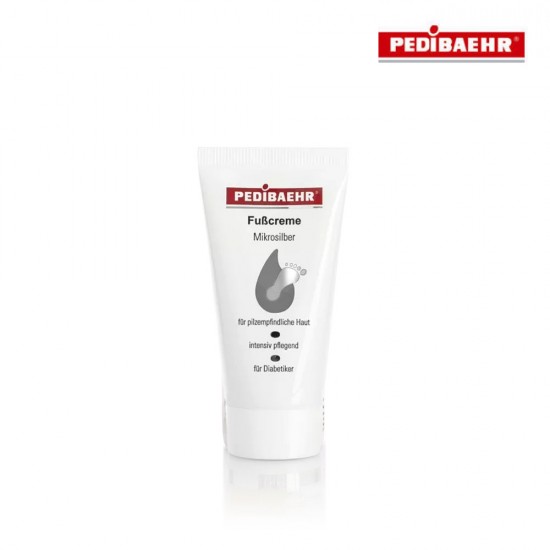 Pedibaehr Fußcreme Mikrosilber kāju krēms ar mikro sudrabu 30ml