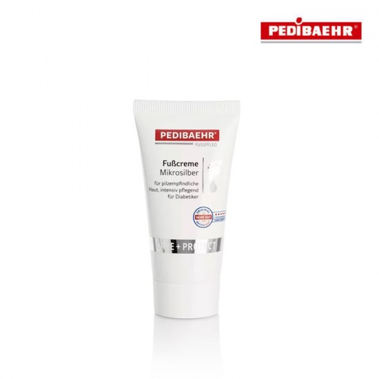 Pedibaehr Fußcreme Mikrosilber kāju krēms ar mikro sudrabu 30ml