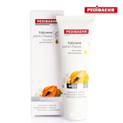 Pedibaehr Fußcreme krēms pēdām jasmīns-papaija sausai ādai 125ml Pedibaehr Fußcreme krēms pēdām jasmīns-papaija sausai ādai 125ml
