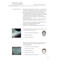 Carelika Biocellulose Face Mask Lightening balinoša biocellulozes sejas maska ar C vitamīnu 8ml Carelika Biocellulose Face Mask Lightening balinoša biocellulozes sejas maska ar C vitamīnu 8ml