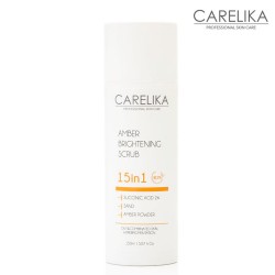Carelika Amber Brightening Scrub 15in1 attīrošs skrubis ar dzintarskābi 150ml