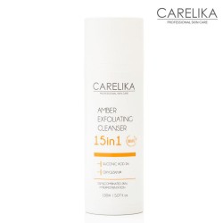 Carelika Amber Exfoliating Cleanser 15in1 attīrošs gēls ar alantoīnu un dzintarskābi 150ml
