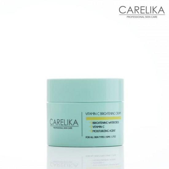 Carelika Vitamin C Brightening Cream vieglas tekstūras krēms ādai 50ml