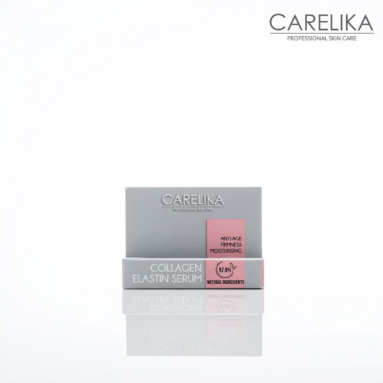 Carelika Collagen Elastin Serum serums ādas elastībai ar kolagēnu un elastīnu 7ml