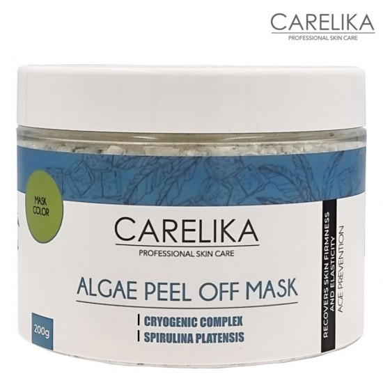 Carelika Algae Peel Off Mask Cryogenic aļģu pulvera maska ar kriogēnu 200g