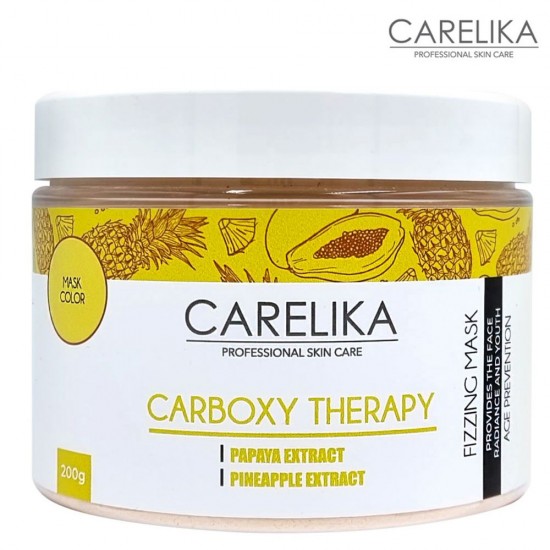 Carelika Carboxy Therapy Fizzing Mask putu maska ​​karboksiterapijai 200g