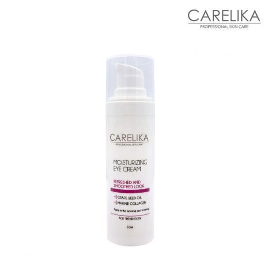 Carelika Moisturizing Eye Cream acu krēms ar jūras kolagēnu 30ml