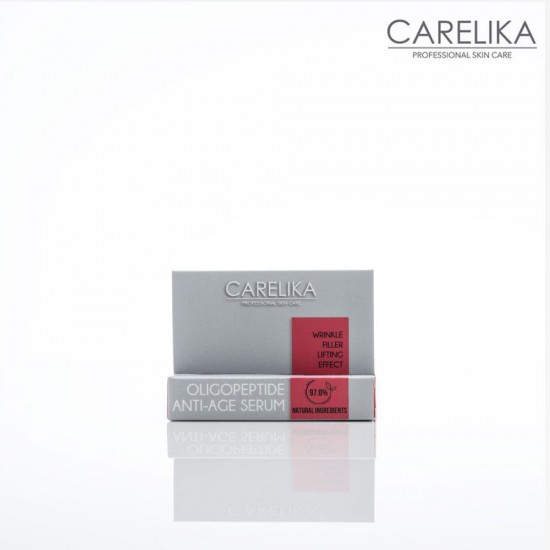 Carelika Oligopeptide Anti-Age Serum serums pret ādas novecošanos ar oligopeptīdu 7ml