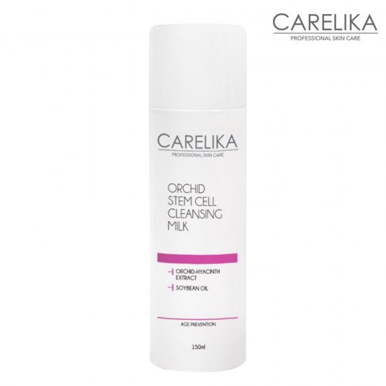 Carelika Orchid Stem Cell Cleansing Milk attīrošs pieniņš ar orhideju cilmes šunam 150ml