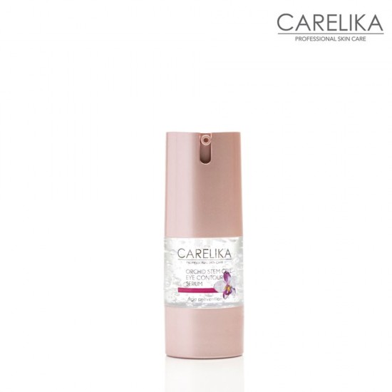 Carelika Orchid Stem Cell Eye Contour Serum pretnovecošanās acu serums 15ml