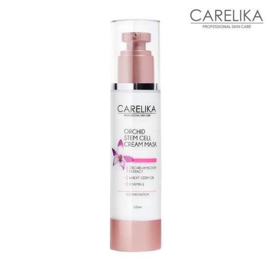 Carelika Orchid Stem Cell Cream Mask крем-маска со стволовыми клетками орхидеи и витамином Е 100мл