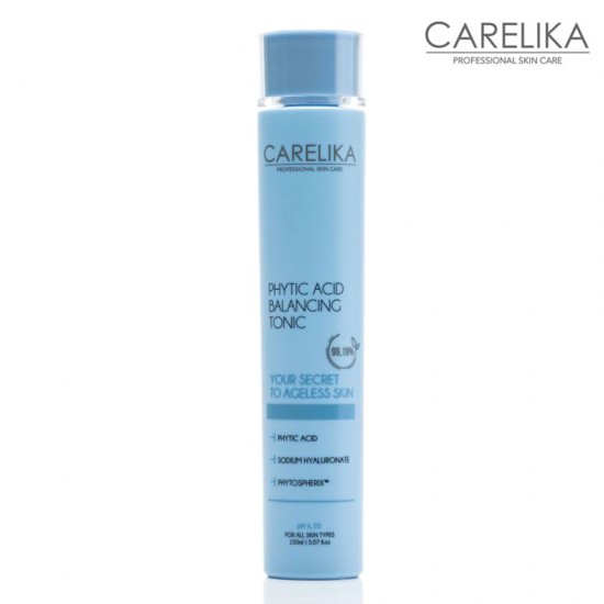 Carelika Phytic Acid Balancing Tonic mitrinošs toniks ar fitīnskābi un hiluronskābi 150ml