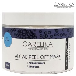 Carelika Algae Peel Off Mask Caviar Extract Diatomite 200g
