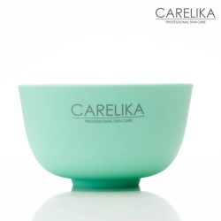 Carelika Silicone Bowl silikona bļoda maskas pagatavošanai zaļa 550ml