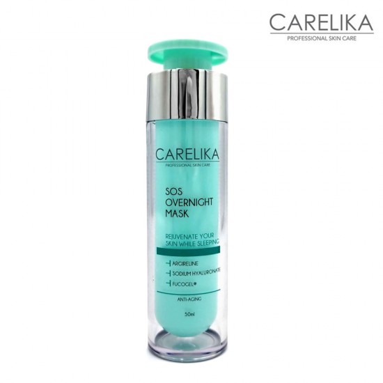 Carelika SOS Overnight Mask nakts sejas maska 50ml