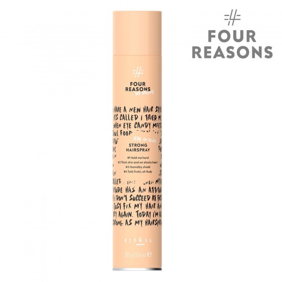 Four Reasons Original Strong Hairspray spēcīgas fiksācijas matu laka 500ml