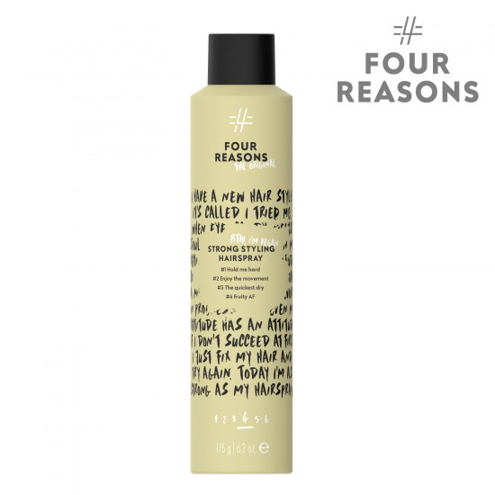 Four Reasons Original Strong Styling Hairspray ātri žūstoša stipras fiksācijas matu laka 300ml