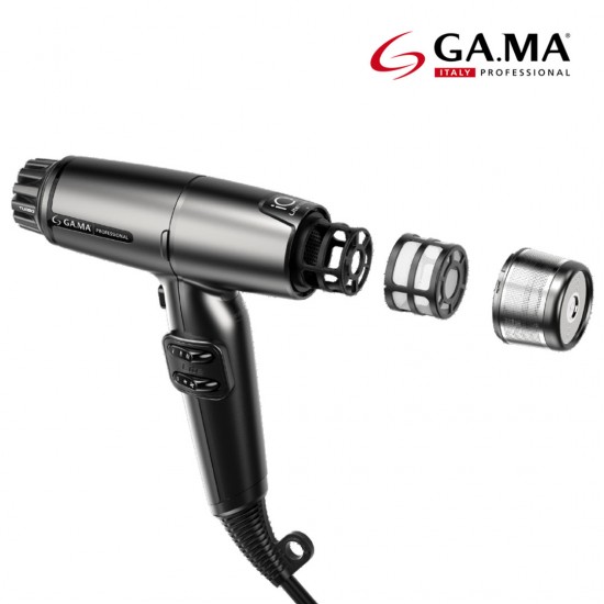 Gama iQ MAX Lite profesionāls fēns 1700W pelēks