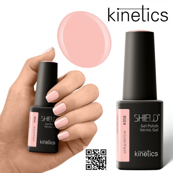 Kinetics Shield Gel Polish 15ml Delicate Lace #058