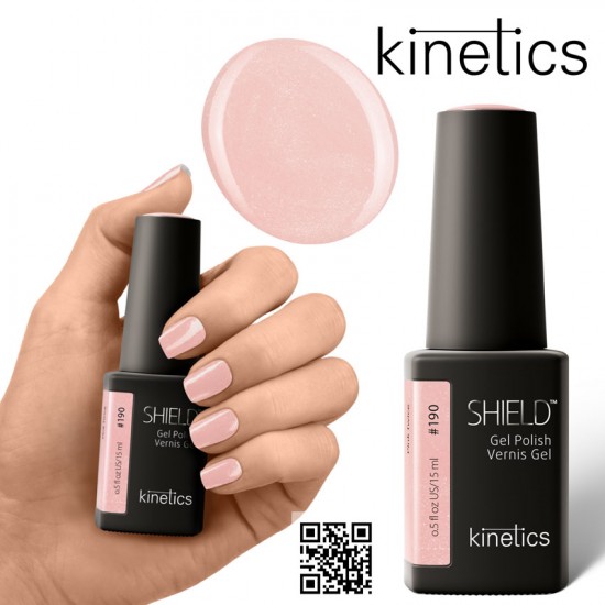 Kinetics Shield Gel Polish 15ml Pink Twice #190