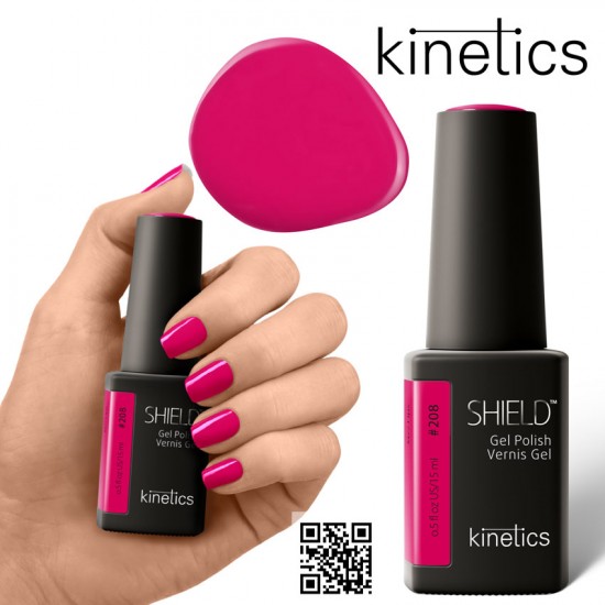 Kinetics Shield Gel Polish 15ml Jazz Lips #208