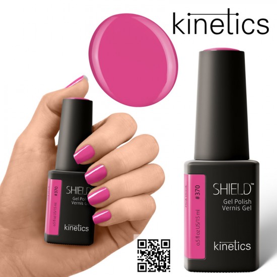 Kinetics Shield Gel Polish 15ml Escape #370 Pink Drink