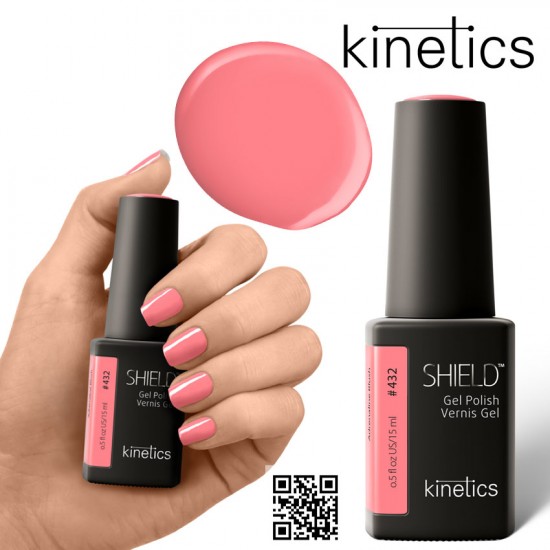 Kinetics Shield Gel Polish 15ml Adrenaline Blush #432